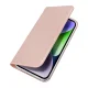 Apple iPhone 15 6.1\'\' DUX DUCIS Skin Pro Cell Phone Book Case Cover, Pink | Telefona Vāciņš Maciņš Apvalks...
