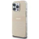 DKNY iPhone 16 Pro vāciņš Repeat Texture Pattern & Stripe MagSafe, rozā