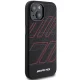 AMG Silicone Large Rhombuses Pattern MagSafe vāciņš iPhone 15 / 14 / 13, melns