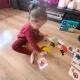 Kruzzel 00022426 koka loģikas puzle ar ģeometriskām figūrām
