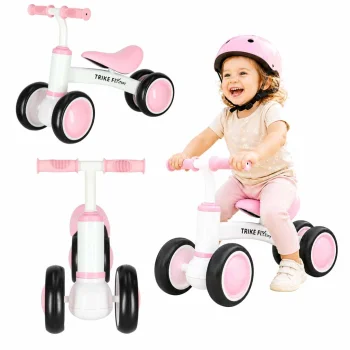 Līdzsvara ritenis bērniem Trike Fix Tiny V2, no 18 mēnešiem, rozā