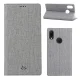 Huawei P Smart Z / Y9 Prime 2019 VILI DMX Cross Texture Leather Wallet Cover Case, Grey | Vāks Maciņš Maks...