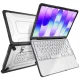 Klēpjdatora vāciņš Tech-Protect Kevlar Pro priekš MacBook Neo 13 (2026), Matte Black Clear