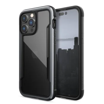 Raptic X-Doria Shield vāciņš iPhone 14 Pro Max ar MagSafe, melns