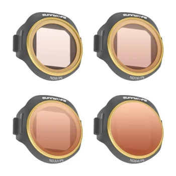Sunnylife ND/PL filtru komplekts (ND8/16/32/64/PL) dronam DJI Mini 5 Pro