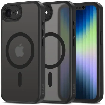 Tech-Protect MagCam MagSafe vāciņš iPhone 16e / 17e, Matte Black