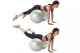 Fitnesa Vingrošanas Dubultā Bumba - Zils, 50 cm | Exercise Fitness Gym Peanut Ball