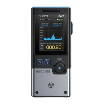 Jonizējošā starojuma detektors FNIRSI GC-03 BK, 2.4" LCD