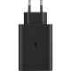 Samsung Trio 65W Sienas Lādētājs 2x USB-C 1x USB-A Melns