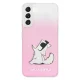 Karl Lagerfeld Choupette Fun vāciņš Samsung Galaxy S22+ - Rozā