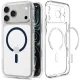 Spigen Ultra Hybrid MagSafe vāciņš iPhone 18 Pro Max / 17 Pro Max, caurspīdīgs tumši zils
