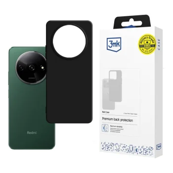 3Mk Protection Matt Case vāciņš Xiaomi Redmi A3, melns
