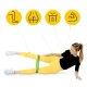 4Fizjo Mini Power Band Pretestības Gumija 10-15 kg, Zaļa