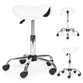 Modernhome BC004-W Ergonomisks Kosmetoloģijas Krēsls, Balts
