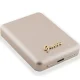 Guess Metal Script Logo MagSafe ārējais akumulators 15W 5000mAh, zelta