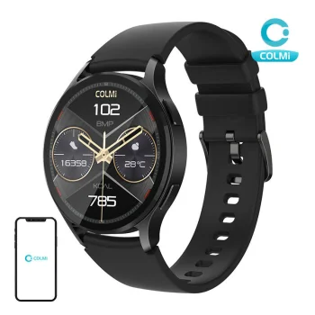 Viedpulkstenis Colmi i28 Ultra 1.43" AMOLED Melns