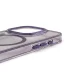 Vāciņš Wozinsky Glitter Case MagSafe tālrunim Samsung Galaxy S24 FE, violets ar mirdzumiem