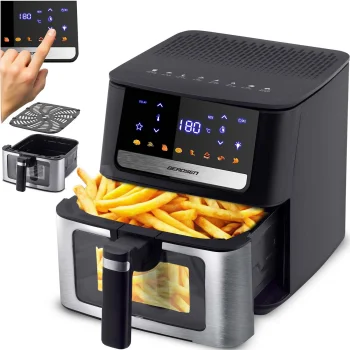 Berdsen BD-655 karstā gaisa friteris 6.5L 1700W, melns