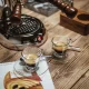 La Pavoni espresso tasīšu un apakštasīšu komplekts, 6 gab., 75 ml
