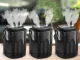 Gaisa mitrinātājs - aromāta difuzors ar RGB apgaismojumu, 3000 ml, USB, Melns