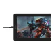 Huion Kamvas 13 GS1331 grafiskā planšete ar ekrānu, melna