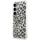 Guess IML Leopard Triangle MagSafe vāciņš priekš Samsung Galaxy S26, melns