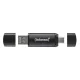Intenso Flex Line USB zibatmiņa 32 GB USB-A / USB-C 3544480, melna