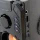 Portatīvais Bluetooth skaļrunis ar FM radio, USB, microSD, melns