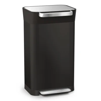Atkritumu tvertne ar presi Joseph Joseph Titan 30L, melna
