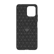 Hurtel Xiaomi Redmi 12 vāciņš Carbon Case, melns