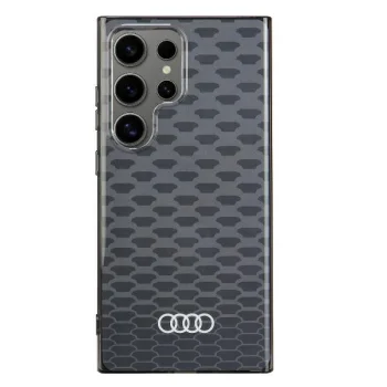 Audi vāciņš IML Stitching Pattern MagSafe priekš Samsung Galaxy S24 Ultra, melns