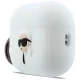 Karl Lagerfeld Silicone Karl Head 3D maciņš AirPods Pro 3 austiņām, balts