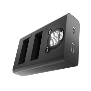 Newell DL-USB-C divu kanālu lādētājs GoPro 9/10 (AHDBT-901)