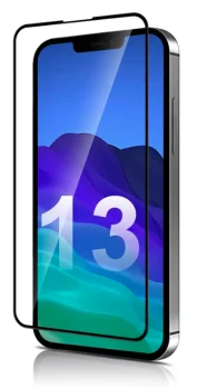5D Aizsargstikls Apple iPhone 14 Plus / 13 Pro Max 6.7'', Melns Pilna Pārklājuma (Tempered Glass)