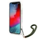 Guess GUHCP12MKSARKA Camouflage vāciņš iPhone 12 / 12 Pro Khaki