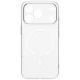 Uniq Airsuit Magclick Charging vāciņš iPhone 18 Pro / 17 Pro, caurspīdīgs