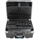 B&W 120.04/P Type Go instrumentu koferis uz riteņiem, 36 l, melns