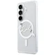 Karl Lagerfeld IML KC Script MagSafe vāciņš Samsung Galaxy S26, caurspīdīgs