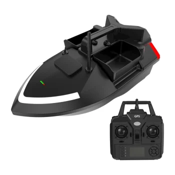Flytec V020 5200mAh Iebarošanas kuģītis ar GPS Melns