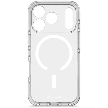 Decoded DropTec MagSafe vāciņš iPhone 17 Pro, caurspīdīgs