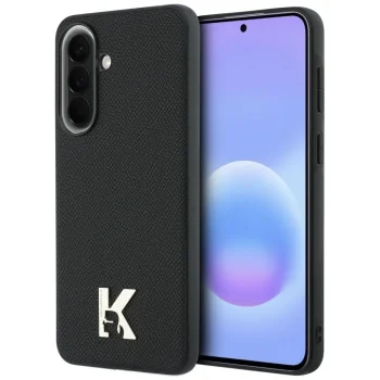 Vāciņš Karl Lagerfeld Karl Head Logo priekš Samsung Galaxy A57 5G, melns