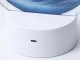 3D smilšu lampa ar kustīgām smiltīm, USB LED RGB galda lampa