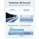 ESR Classic Hybrid Kickstand MagSafe vāciņš iPhone 18 Pro Max / 17 Pro Max, gaiši zils