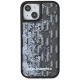 Karl Lagerfeld Liquide Glitter Monogram Gradient iPhone 15 vāciņš, melns