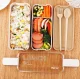 Pusdienu kārba Lunch Box 750 ml, bēša