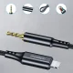 Audio kabelis Choetech AUX009 Lightning uz 3.5 mm mini jack, 2 m, melns