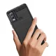 Carbon Case silikona vāciņš Nokia C22 Melns