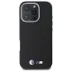 BMW M Smooth Full Wrapped Metal MagSafe vāciņš iPhone 16 Pro Max, melns