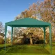 MultiGarden dārza paviljons 3x3 m, 4 sienas, zaļš
