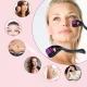 Derma Roller sejas masāžas rullītis 0.5mm, tumši violets